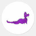 Worried Purple Dragon