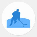 Blue Hockey Logo