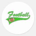 Green Football Logo