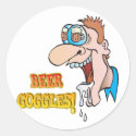 BEER GOGGLES funny drinking design