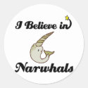 i believe in narwhals