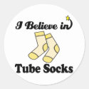 i believe in tube socks
