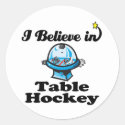 i believe in table hockey
