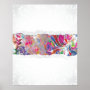 torn reto colorful abstract floral bliss