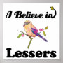 i believe in lessers