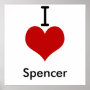 I Love (heart)  Spencer
