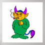 cigar smoking furry alien