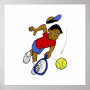 Tennis Boy Swing
