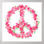 Pink Peace Flowers