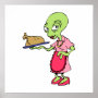 Alien mom cooking