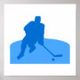 Blue Hockey Logo