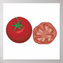 realistic red tomato
