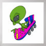 Alien on Coaster