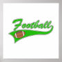 Green Football Logo