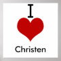 I Love (heart) Christen