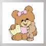 teacher teaching baby teddy bear design