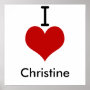 I Love (heart) Christine