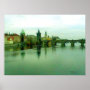 Prague 1 City Bridge Poster 2000