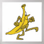 running banana