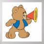 Teddy Bear with Megaphone