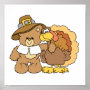 thanksgiving turkey teddy bear design