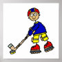 Roller Hockey Boy