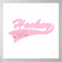 Light Pink Hockey Logo