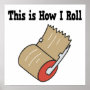 How I Roll Mail Packing Tape