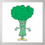 happy silly broccoli cartoon