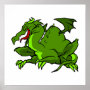 Angry Green Dragon