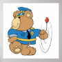 Policeman Cop Bear