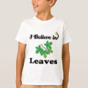 i believe in leaves