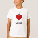 I Love (heart) Carrie