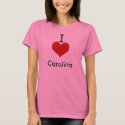 I Love (heart) Carolina