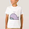 cute silly lavender whale