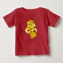 Yellow asian dragon