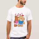 give a smooch kiss valentine teddy bears design