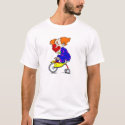 Clown on tricycle