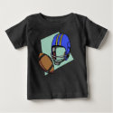 football blue helmet