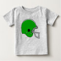 Green Football Helmet