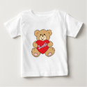 sweetie heart love valentine teddy bear design