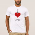 I Love (heart) Cindy