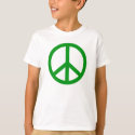 Green Peace Sign