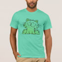 Cute Cartoon Kitten | Cute Yellow Kitten Tshirt