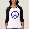 Nevy Blue Peace Sign
