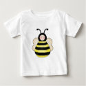 silly cute round bumble bee