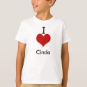 I Love (heart) Cinda