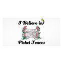 i believe in picket fences