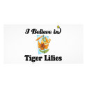 i believe in tiger lilies