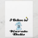 i believe in karate belts